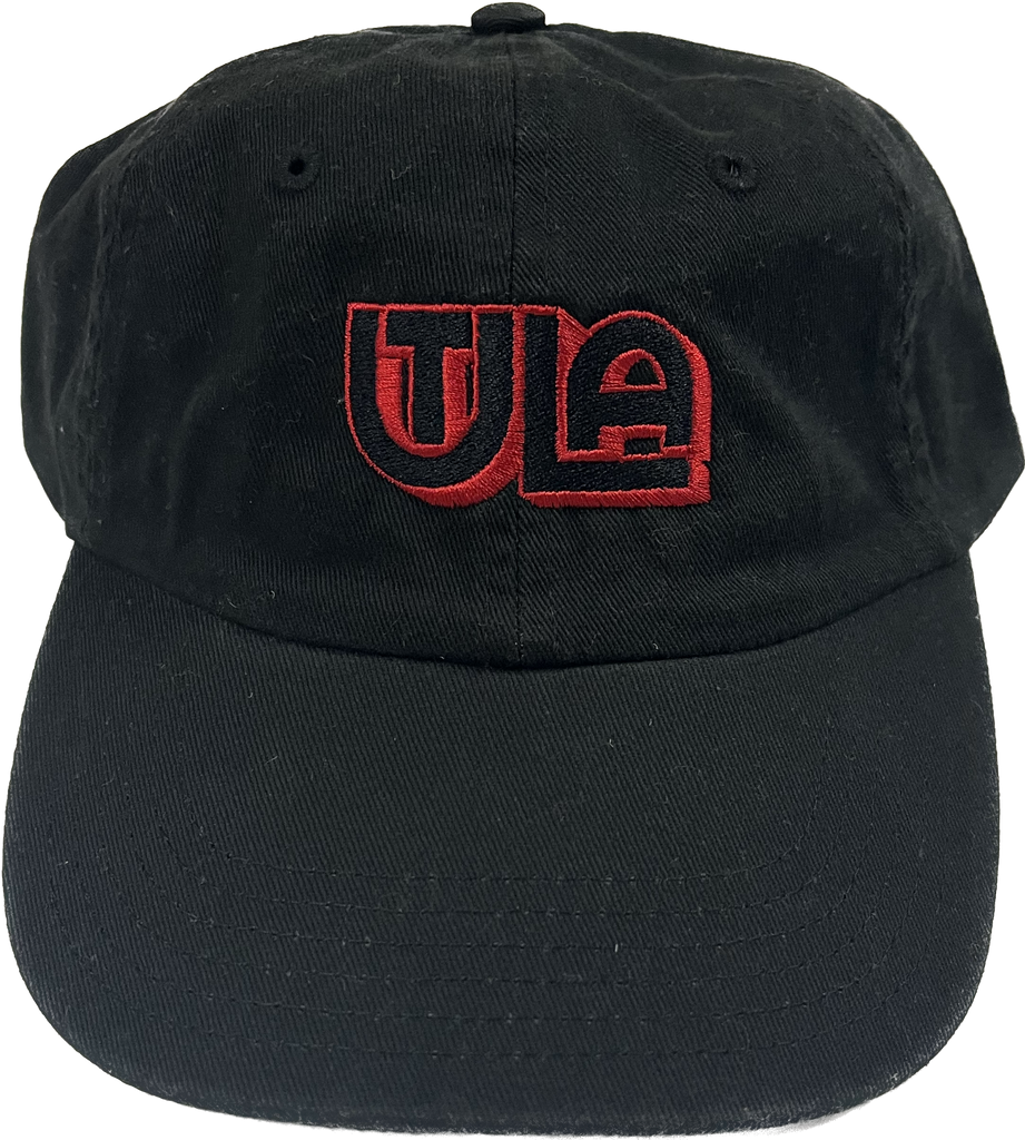 UTLA Baseball Hat Retro Logo (Black)