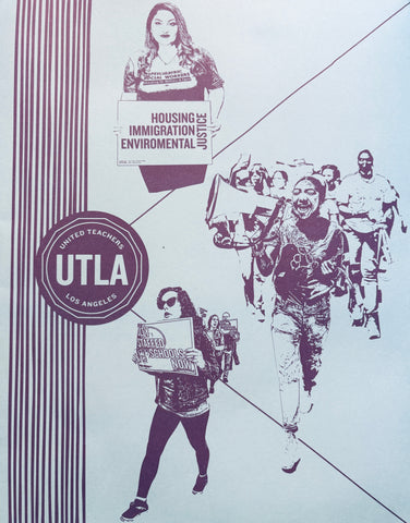 UTLA Pee Chee Folder Front