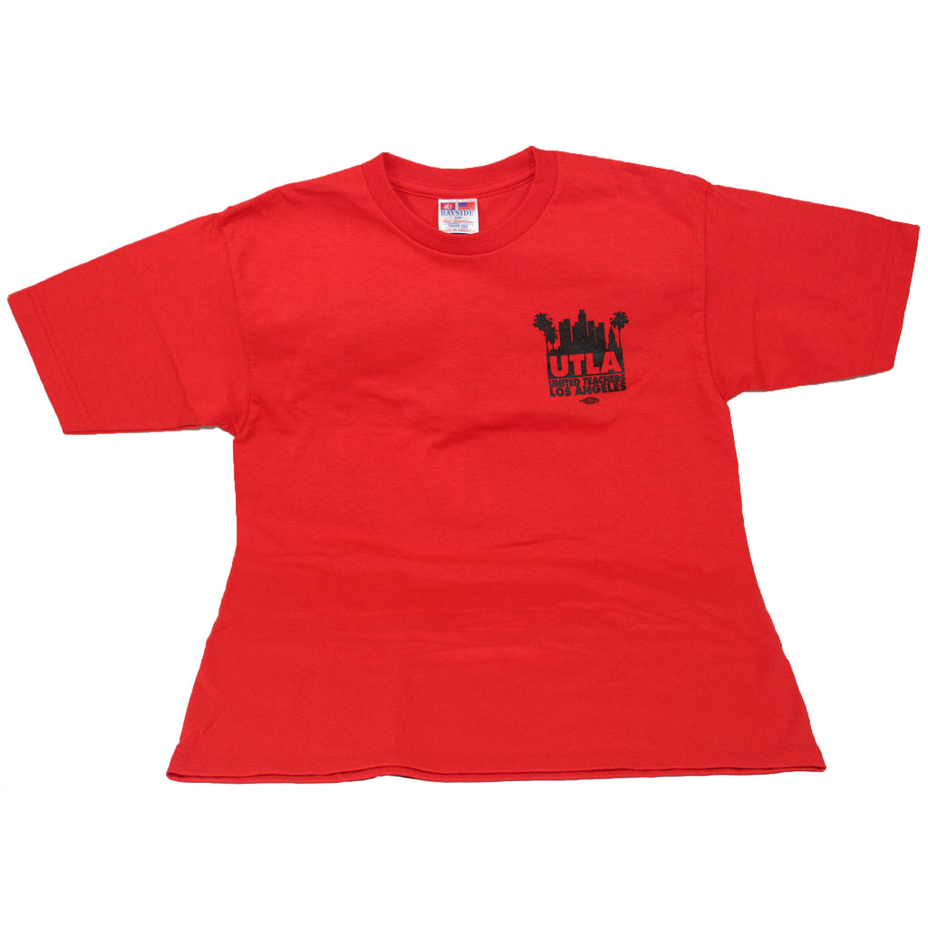 Men's UTLA Red Crew Tee