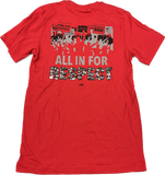 Sale Shirt - All in for Respect Crew Cut (Red 2XL only)