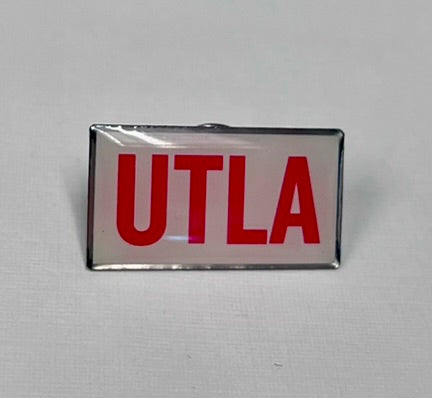 Pin - UTLA Block Lettering