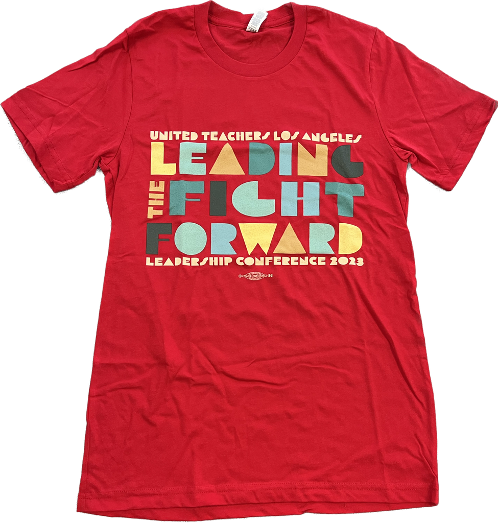 LC Crew Tee - Leading the Fight Forward (Red)