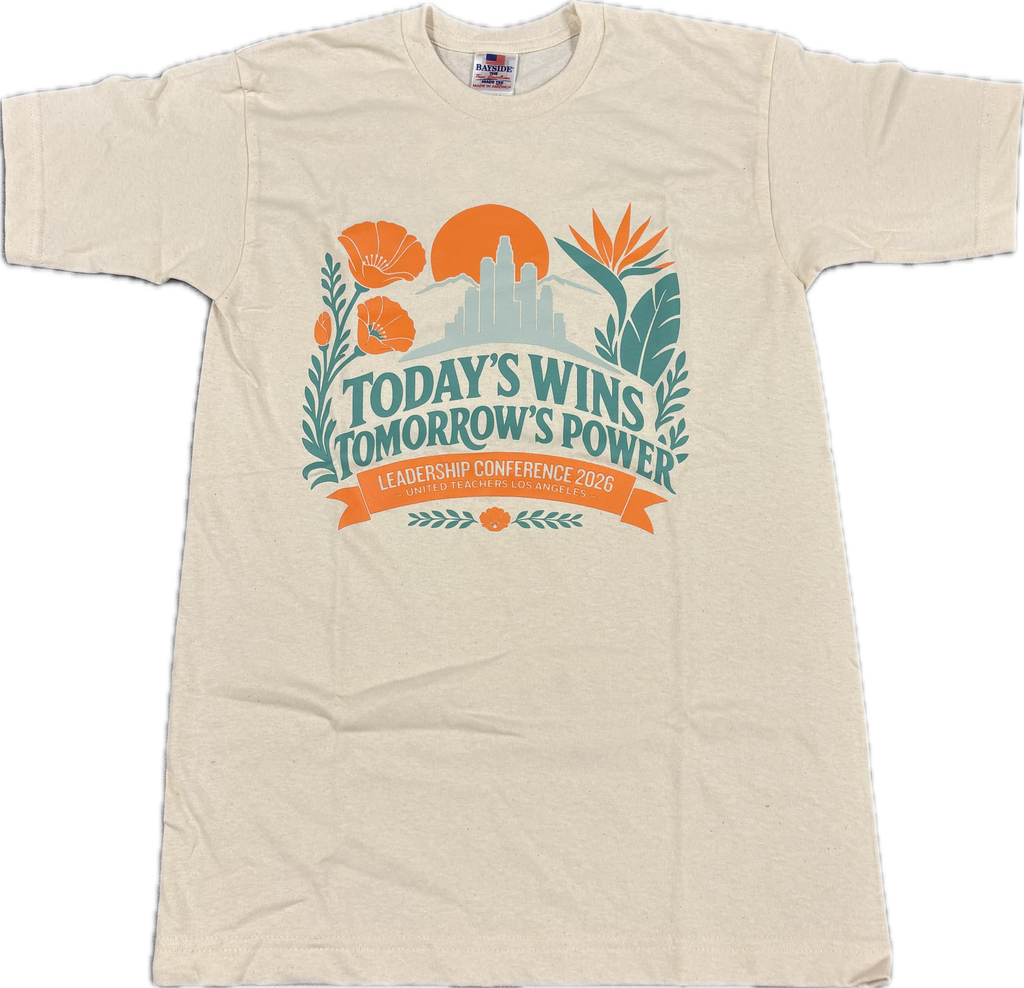 LC Crew Tee - Today's Wins Tomorrow's Power (Cream)