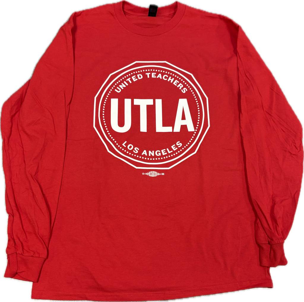 Larger Seal Logo Long Sleeve (Red)