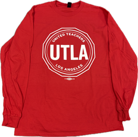 Larger Seal Logo Long Sleeve (Red)