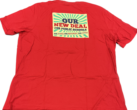 Sale Shirt - Our New Deal (Red 3XL only)