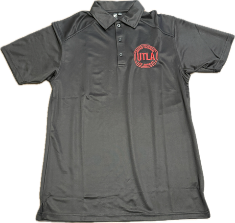 Seal Logo Performance Polo Shirt (Black)