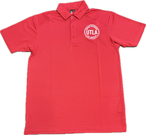 Seal Logo Performance Polo Shirt (Red)