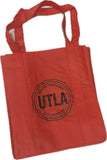 Seal Logo Grocery Tote Bag (Red)