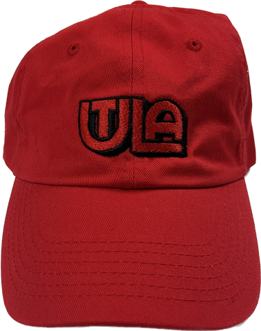 UTLA Baseball Hat Retro Logo (Red)